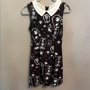 Disney Black and White Nightmare Before Christmas Dress